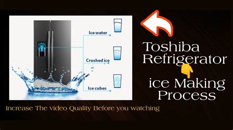 Discover the Wonders of Effortless Ice-Making: Unveil the Toshiba Automatic Ice Maker