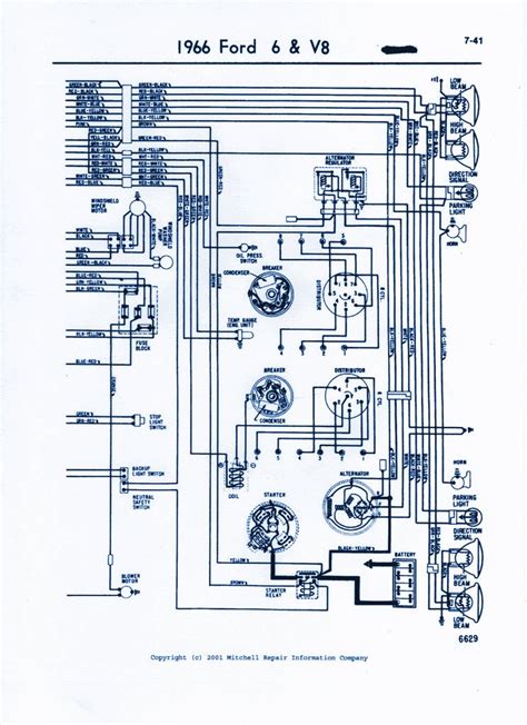 Distributor Wiring Diagram 1984 Ford Thunderbird