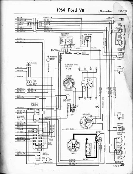 Distributor Wiring Diagram 1987 Ford Thunderbird