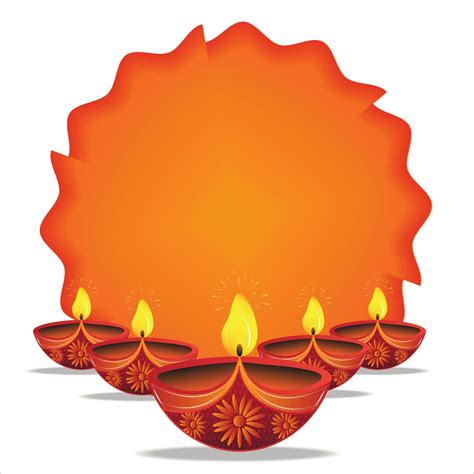 Diwali Diya Template