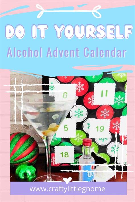 Diy Alcohol Advent Calendar