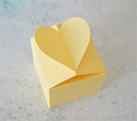 Diy Heart Box Template