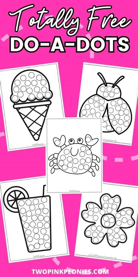 Do A Dot Worksheets Free Printables