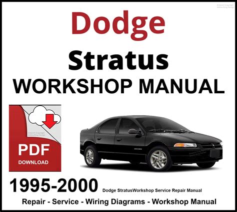 Dodge 2000 Stratus Convertible Workshop Repair Service Manual 10102 Quality