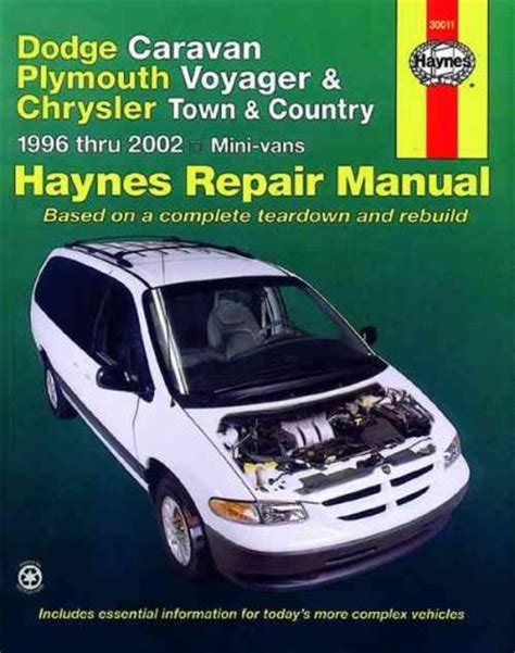 Dodge Caravan 1996 1999 Factory Service Repair Manual