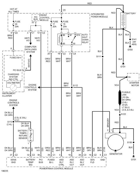 Dodge Caravan O2 Sensor Wiring Diagram