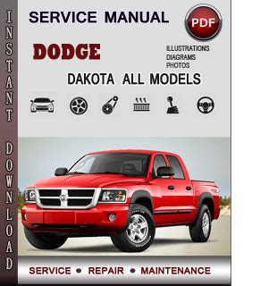 Dodge Dakota 1987 1995 Workshop Service Manual Repair