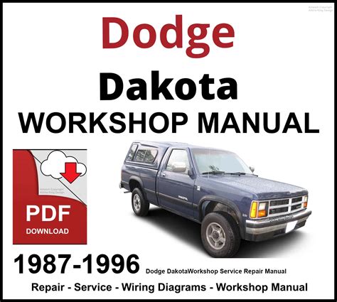 Dodge Dakota 1987 1996 Repair Service Manual Pdf
