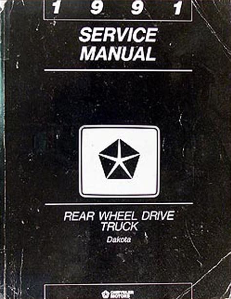 Dodge Dakota 1991 Repair Service Manual