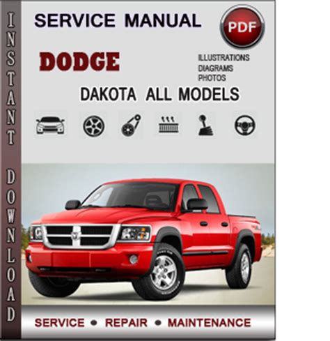 Dodge Dakota 2005 2011 Repair Service Manual