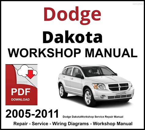 Dodge Dakota Service Repair Workshop Manual 2005 Onwards