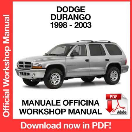 Dodge Durango 1998 2000 Workshop Service Repair Manual