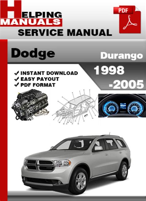 Dodge Durango 1998 2005 Service Repair Manual Download