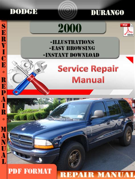 Dodge Durango 2000 Factory Service Repair Manual