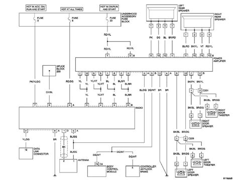 Dodge Infinity Amp Wiring Diagram