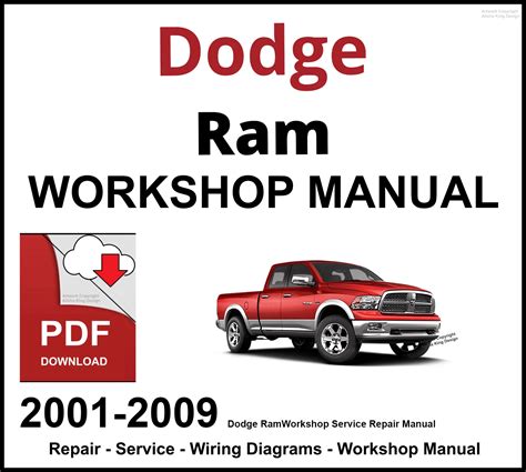 Dodge Ram 1500 3500 Pdf Service Repair Workshop Manual 2001