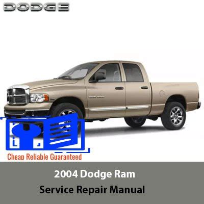 Dodge Ram 2004 Repair Service Manual Pdf Download