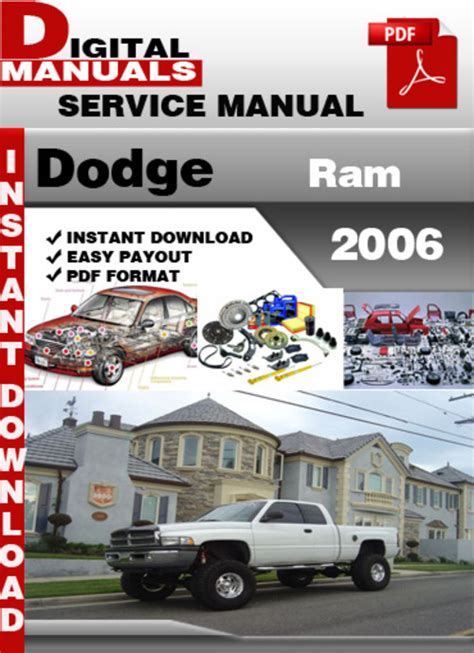 Dodge Ram Pickup 2005 2006 Factory Service Repair Manual Pdf