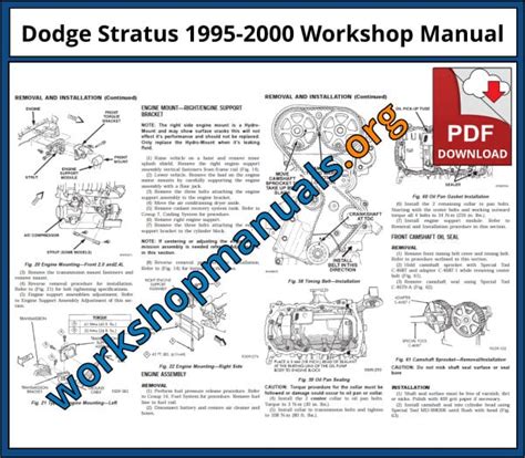 Dodge Stratus 2004 Workshop Service Repair Manual Download