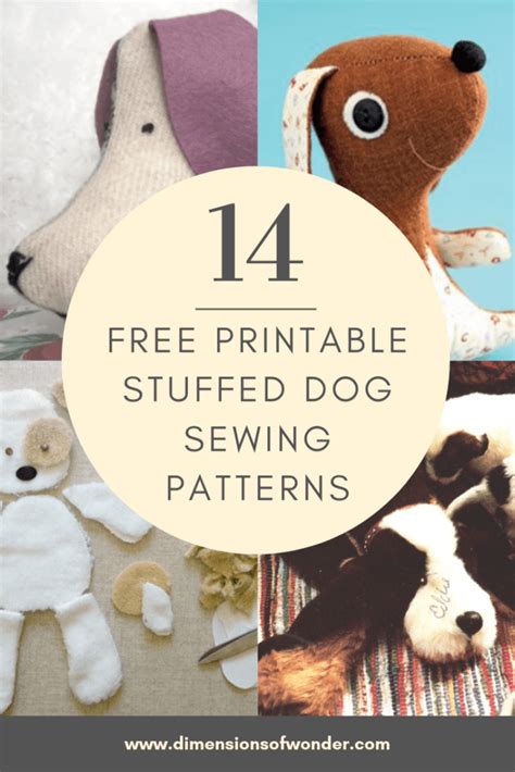 Dog Sewing Patterns Free Printable