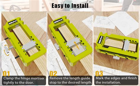 Door Hinge Jig Template