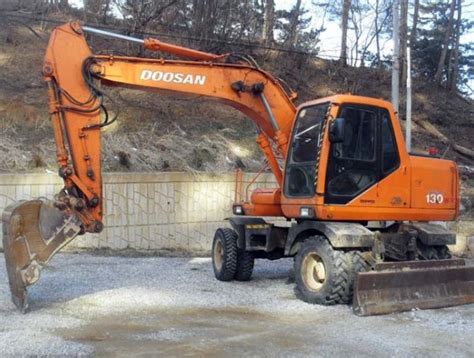 Doosan Daewoo Solar 130w V Wheel Excavator Service Repair Workshop Manual Download