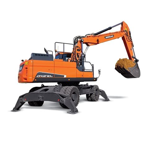 Doosan Dx210w Wheel Excavator Service Repair Manual Download