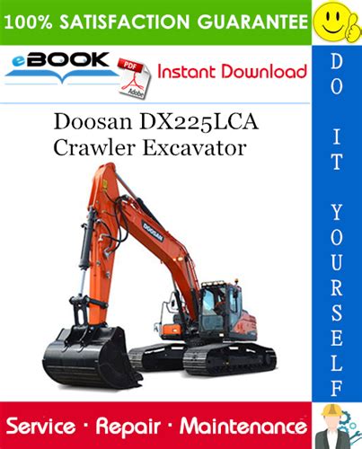 Doosan Dx225lca Crawler Excavator Factory Service Manual Pdf