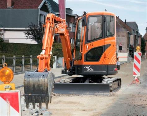 Doosan Dx30z Track Excavator Service Repair Manual Download