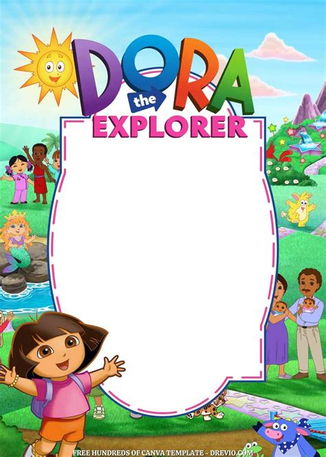 Dora The Explorer Template