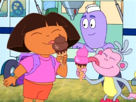 Dora the Explorer: We All Scream for Ice Cream! <footnote> Title: Dora the Explorer: We All Scream for Ice Cream! </footnote>