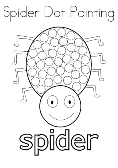 Dot Coloring Pages Printable