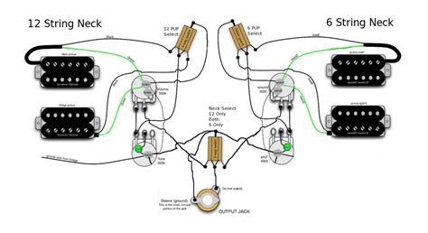 Double Neck Sg Wiring Schematic