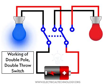 Double Pole Double Throw Switch Wiring Diagram