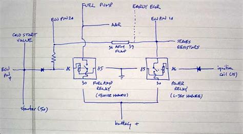 Double Relay Wiring Diagram