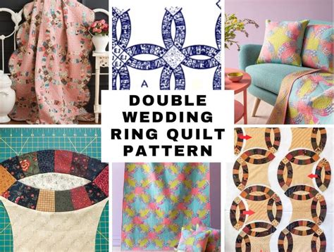 Double Wedding Ring Quilt Template