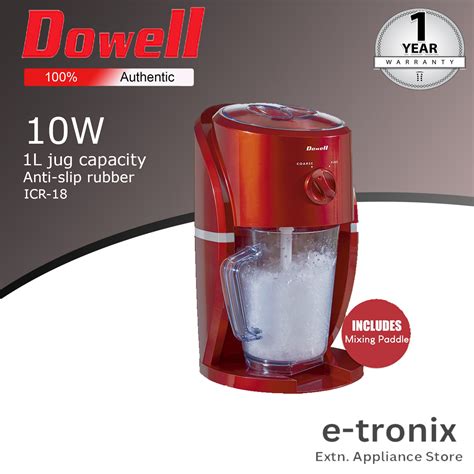 Dowell Ice Crusher: The Ultimate Party Essential for Refreshing Beverages