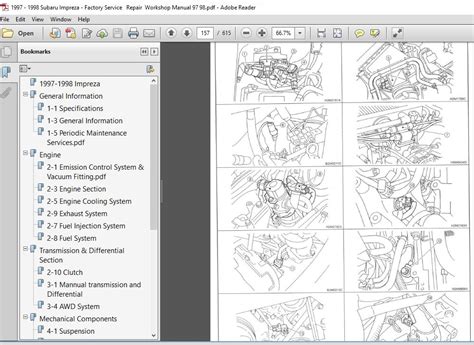 Download 172 Mb 1997 1998 Subaru Impreza Factory Service Repair Workshop Manual 97 98 Pdf