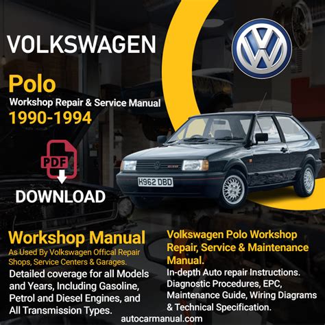 Download 1990 1994 Volkswagen Polo Repair Service Manual