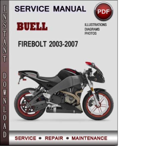 Download 2007 Buell Firebolt Xb9r Xb12r Service Repair Workshop Manual