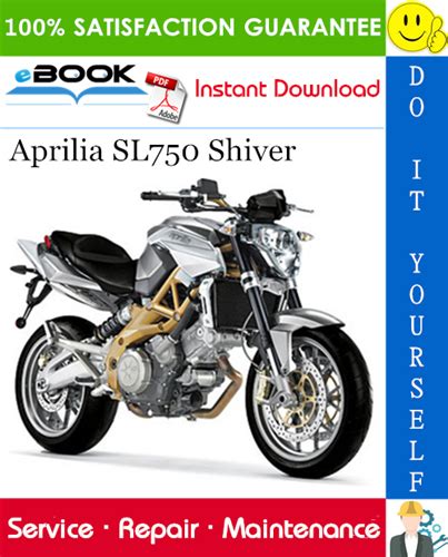 Download Aprilia Sl 750 Shiver Sl750 Service Repair Workshop Manual