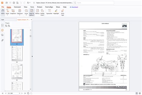 Download Cagiva Canyon 1997 97 Service Repair Workshop Manual