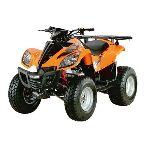 Download Daelim Et300 Et 300 Atv Service Repair Workshop Manual Instant Download