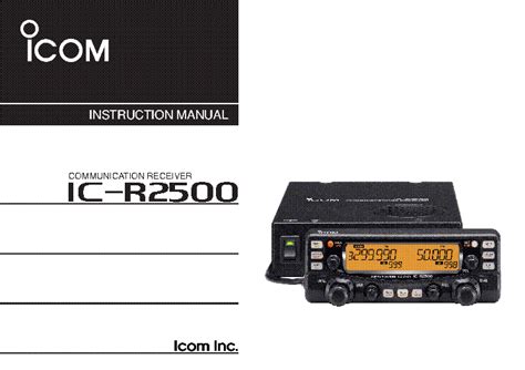 Download Icom Ic R2500 Service Repair Manual