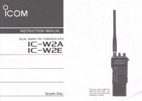 Download Icom Ic W2a Ic W2e Service Repair Manual