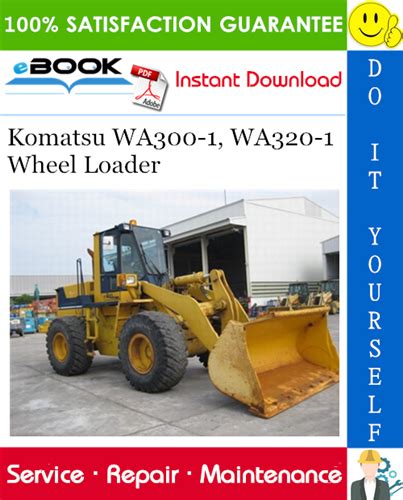 Download Komatsu Wa300 1 Wa320 1 Wa 300 320 Wheel Loader Service Repair Workshop Manual