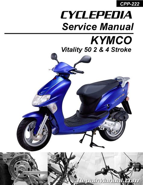 Download Kymco Vitality 50 2t 4t Scooter Service Repair Workshop Manual