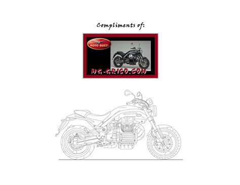 Download Moto Guzzi Griso 1100 Motoguzzi Service Repair Workshop Manual