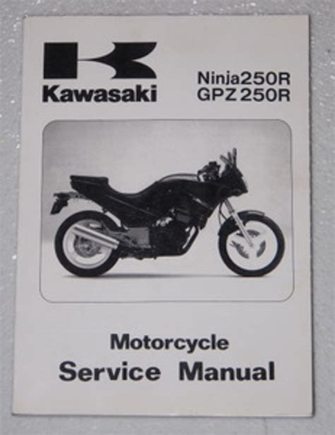 Download Now Ninja 250r 250 Ex250 86 87 Gpz250r Service Repair Workshop Manual