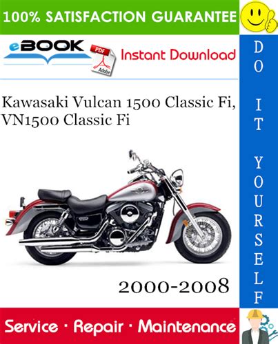 Download Now Vn1500 Classic Vulcan 1500 Classic 96 04 Service Repair Workshop Manual Instant Download